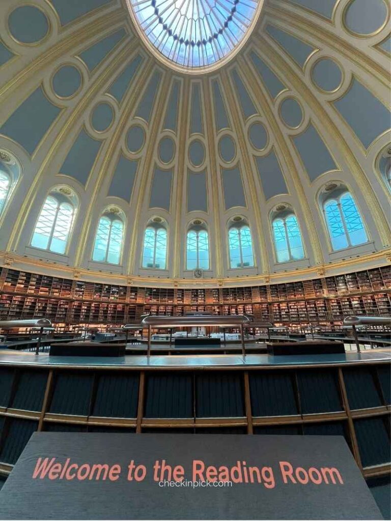 Reading Room inside the British Museum, one of the best museums in London