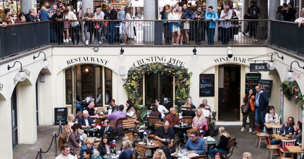 Restaurants and cafés in Covent Garden London