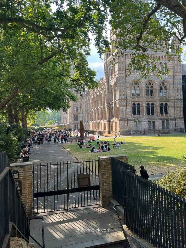 Exterior of the Natural History Museum in London, one of the best free attractions to visit.